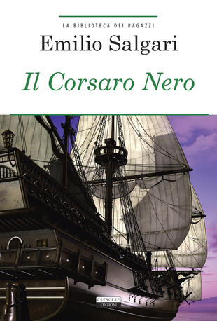 copertina Il Corsaro Nero. Ediz. integrale. Con Segnalibro