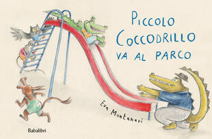 copertina Piccolo coccodrillo va al parco. Ediz. illustrata