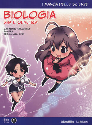 copertina Biologia: DNA e genetica. I manga delle scienze