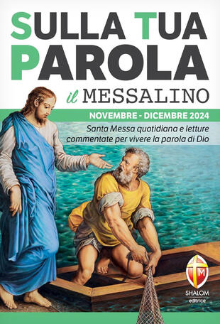 copertina Sulla tua parola. Messalino. Letture della messa commentate per vivere la parola di Dio. Novembre-dicembre 2024