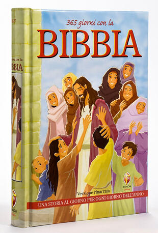 copertina 365 giorni con la Bibbia. Una storia al giorno per ogni giorno dell'anno. Ediz. a colori