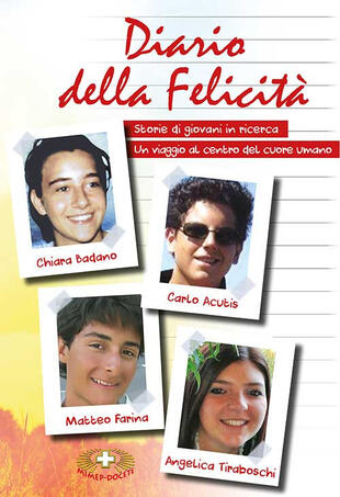 copertina Diario della felicità. Storie di giovani in ricerca. Un viaggio al centro del cuore umano