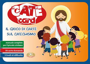 copertina Cate card. Il gioco di carte catechismo. Con 75 carte