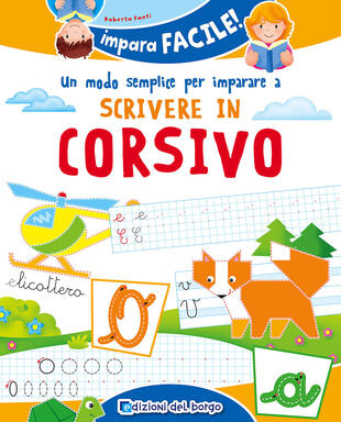copertina Un modo semplice per imparare a scrivere in corsivo