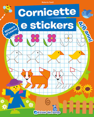copertina Cornicette e stickers. Con adesivi