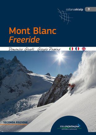 copertina Mont Blanc freeride. Ediz. italiana, inglese e francese