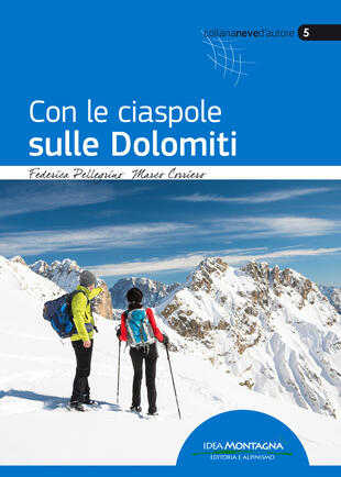copertina Con le ciaspole sulle Dolomiti