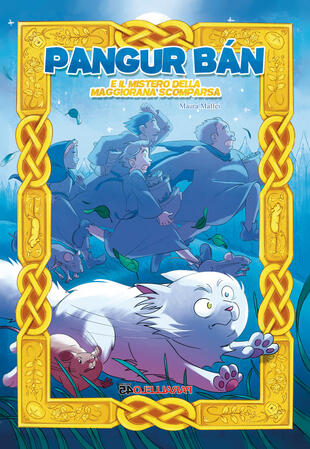 copertina Pangur B&agrave;n e il mistero della maggiorana scomparsa