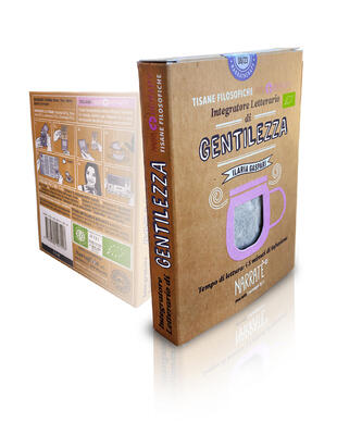 copertina Gentilezza. Integratore letterario di tisane filosofiche Narratherapy. Con Filtro di tisana biologica officinale