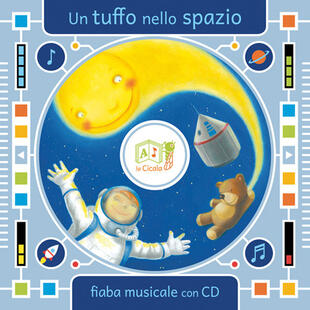 copertina Un tuffo nello spazio. Ediz. illustrata