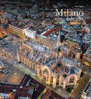 copertina Milano vista dal cielo. Ediz. italiana e inglese