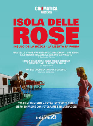 copertina Isola delle rose. Con DVD video