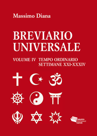 copertina Breviario universale. Vol. 4: Tempo ordinario settimane XXI-XXXIV