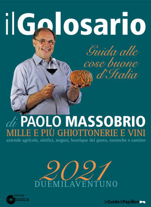 copertina Il golosario 2021. Guida alle cose buone d'Italia
