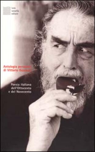 copertina Antologia personale di Vittorio Gassman. Poesia italiana dell'Ottocento e del Novecento. Con 4 CD Audio