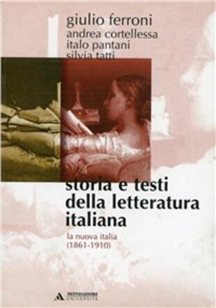 copertina Storia e testi della letteratura italiana