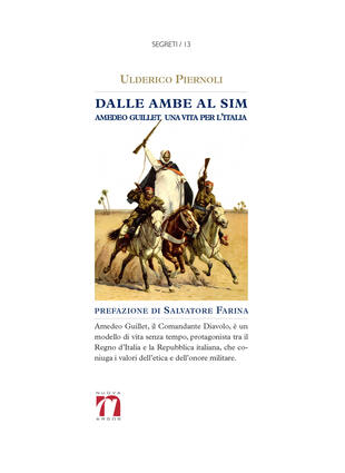 copertina Dalle ambe al sim. Amedeo Guillet. Una vita per l'italia
