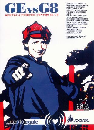 copertina Ge vs G8. Genova a fumetti contro il G8