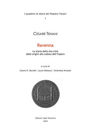 copertina Ravenna. La storia della mia citt&agrave; dalle origini alla caduta dell'impero