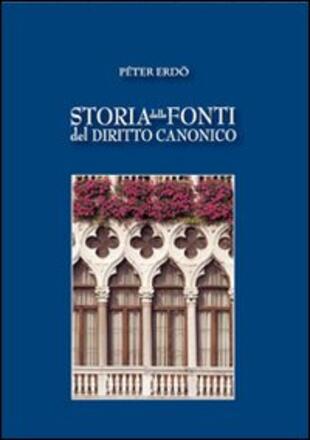 copertina Storia delle fonti del diritto canonico