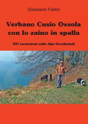 copertina Verbano Cusio Ossola con lo zaino in spalla
