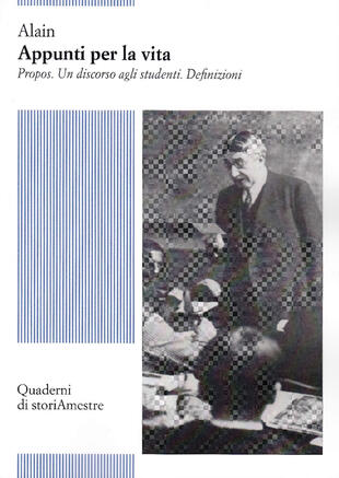 copertina Appunti per la vita. Propos. Un discorso agli studenti. Definizioni