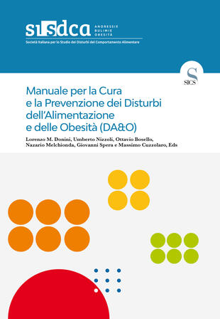 copertina Manuale per la cura e la prevenzione dei disturbi dell'alimentazione e delle obesit&agrave; (DA&O)