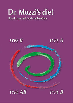 copertina Dr. Mozzi's diet. Blood types and food combinations. Ediz. multilingue
