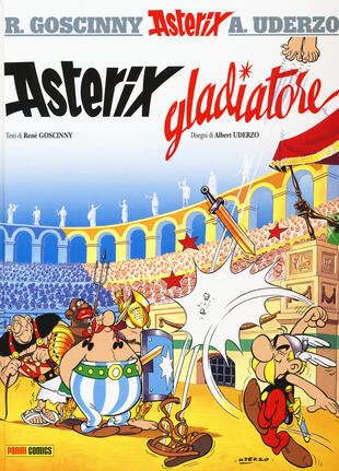 copertina Asterix gladiatore