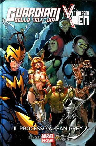 copertina Il processo a Jean Grey. Guardiani della galassia. I nuovissimi X-Men