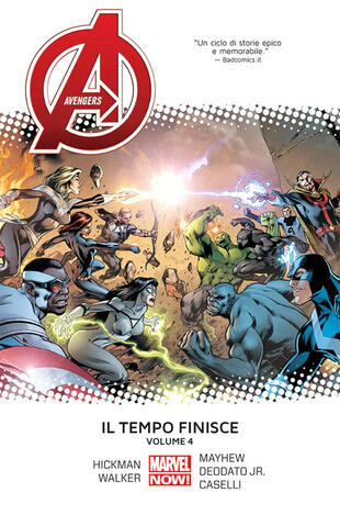 copertina Il tempo finisce. Avengers