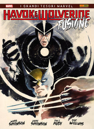 copertina Punto di fusione. Havok & Wolverine