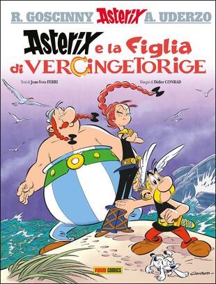 copertina La figlia di Vercingetorige. Asterix