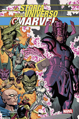 copertina La storia dell'Universo Marvel