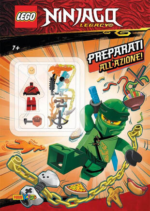 copertina Preparati all'azione! Lego Ninjago. Legacy. Con Giocattolo