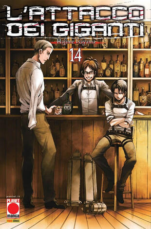 copertina L'attacco dei giganti. Vol. 14