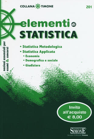 copertina Elementi di statistica
