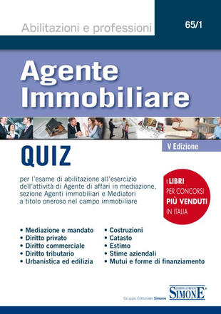 copertina Agente immobiliare. Quiz