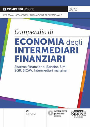 copertina Compendio di economia degli intermediari finanziari