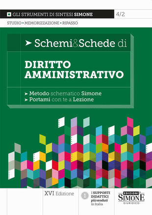 copertina Schemi & schede di diritto amministrativo