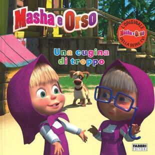 copertina Una cugina di troppo. Masha e Orso