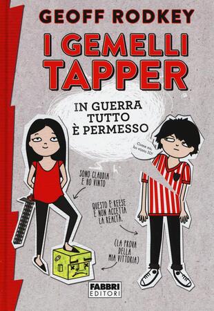 copertina I gemelli Tapper. In guerra tutto &egrave; permesso