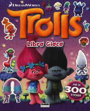 copertina Trolls. Libro gioco. Ediz. illustrata
