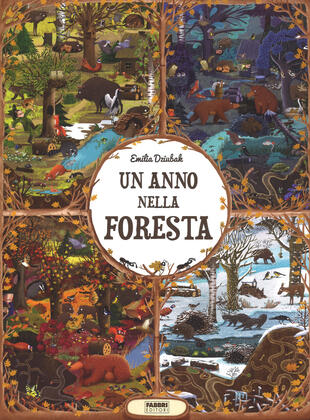 copertina Un anno nella foresta. Ediz. a colori