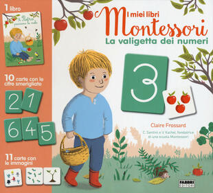 copertina La valigetta dei numeri. I miei libri Montessori. Con 21 Carte