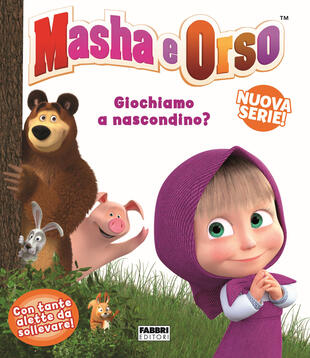copertina Giochiamo a nascondino. Masha e Orso. Ediz. a colori