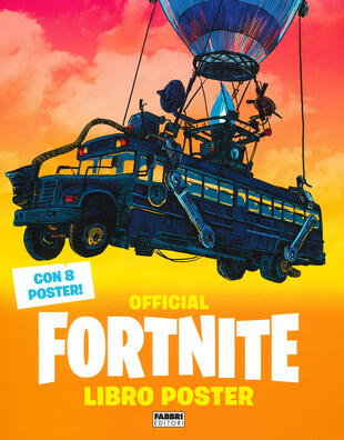 copertina Official Fortnite. Il libro poster