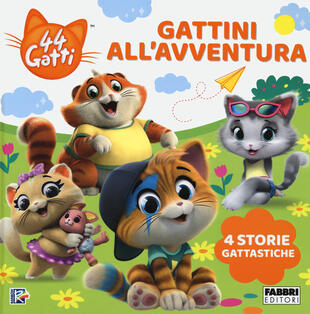 copertina Gattini all'avventura. 44 gatti