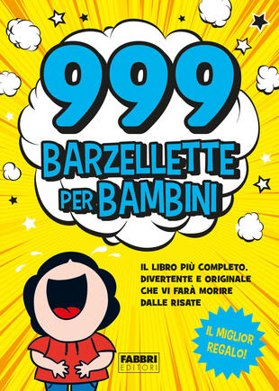 copertina 999 barzellette per bambini