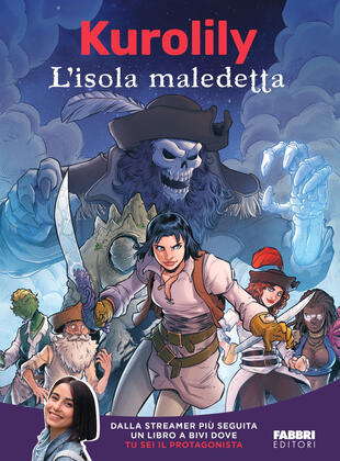 copertina L'isola maledetta. Libro game